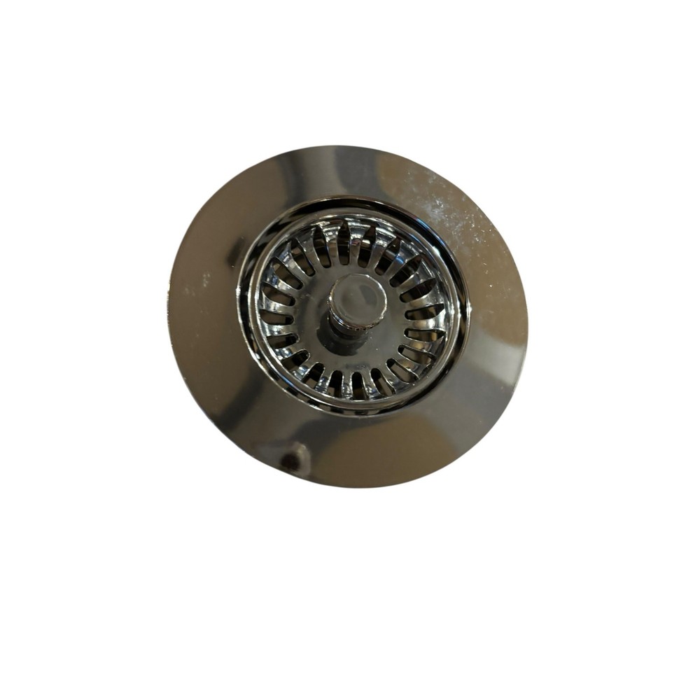 Kitchen Sink Strainers and Stopper Silver Set of 2