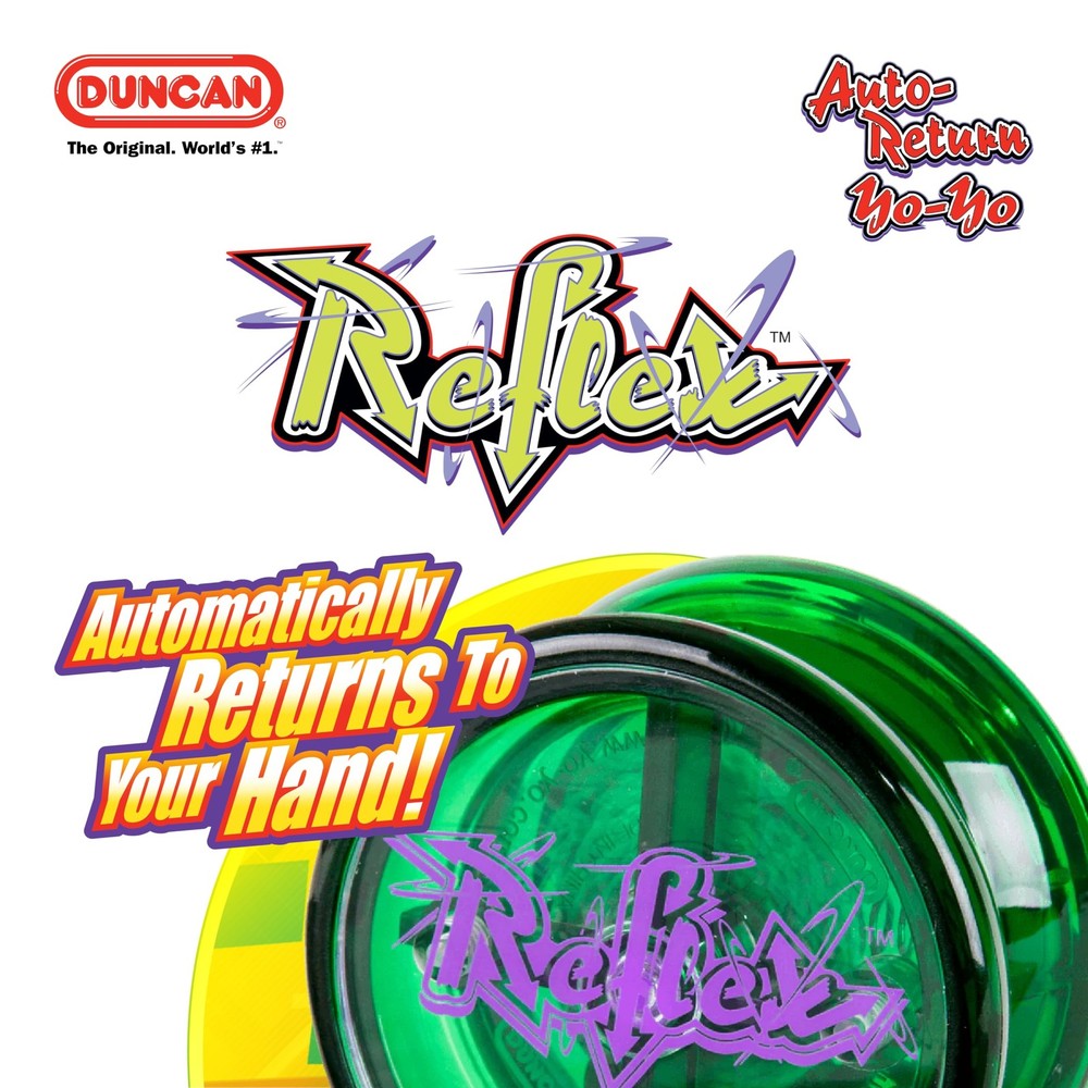 Toys Reflex Auto Return Yo-Yo, Beginner String Trick Yo-Yo, Green