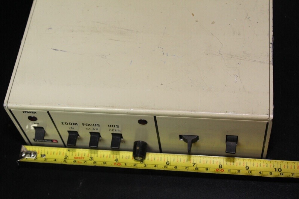 Vintage Quickset Moog Security Camera Controller Box 7-42500-2 Zoom Focus Iris