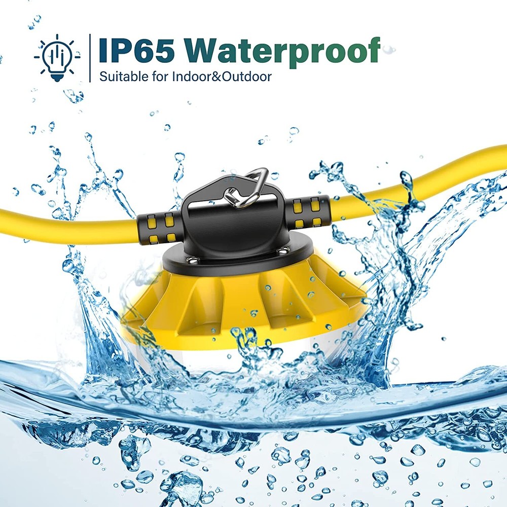 50FT Construction String Lights LED Industrial Grade Super Bright Work Light US