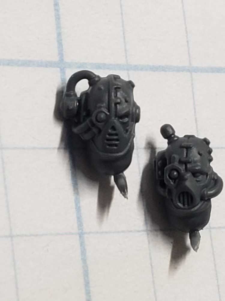 40k Adeptus Mechanicus Bits Battleclade Servitor Targeter Bionic Head #8290