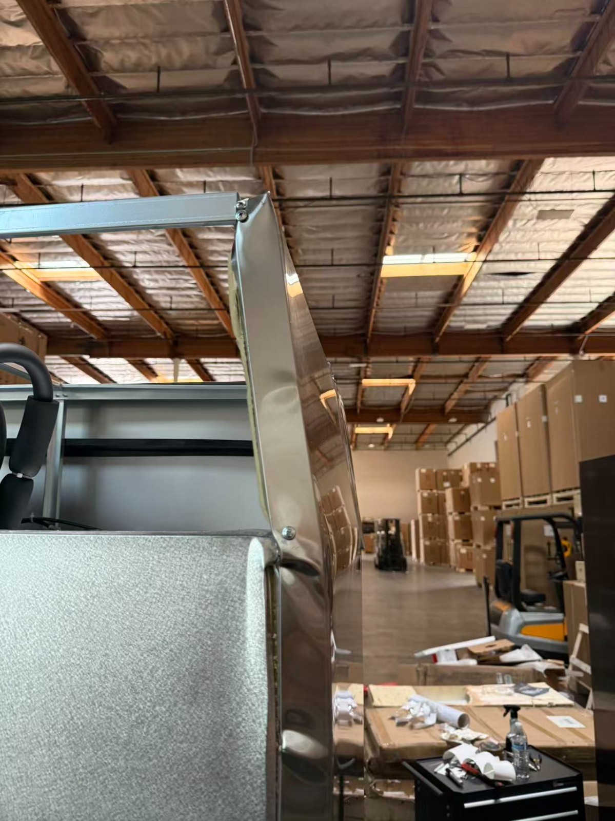 72" W 3-Door Commercial Reach-In Refrigerator, Stainless Steel, 54 Cu.ft – Dents