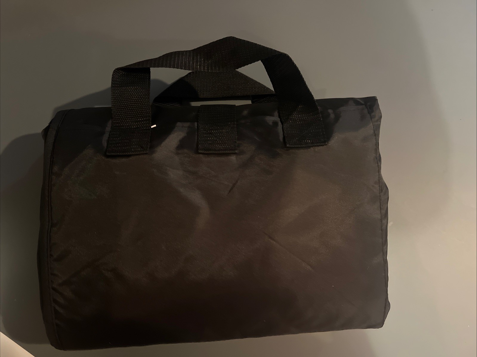 Water Resistant Picnic Stadium Fleece blanket for Spectators and Fans~Plaid Red