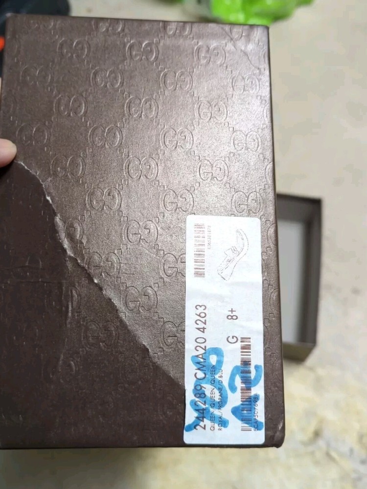 EMPTY Gucci Shoe Box, Box Only