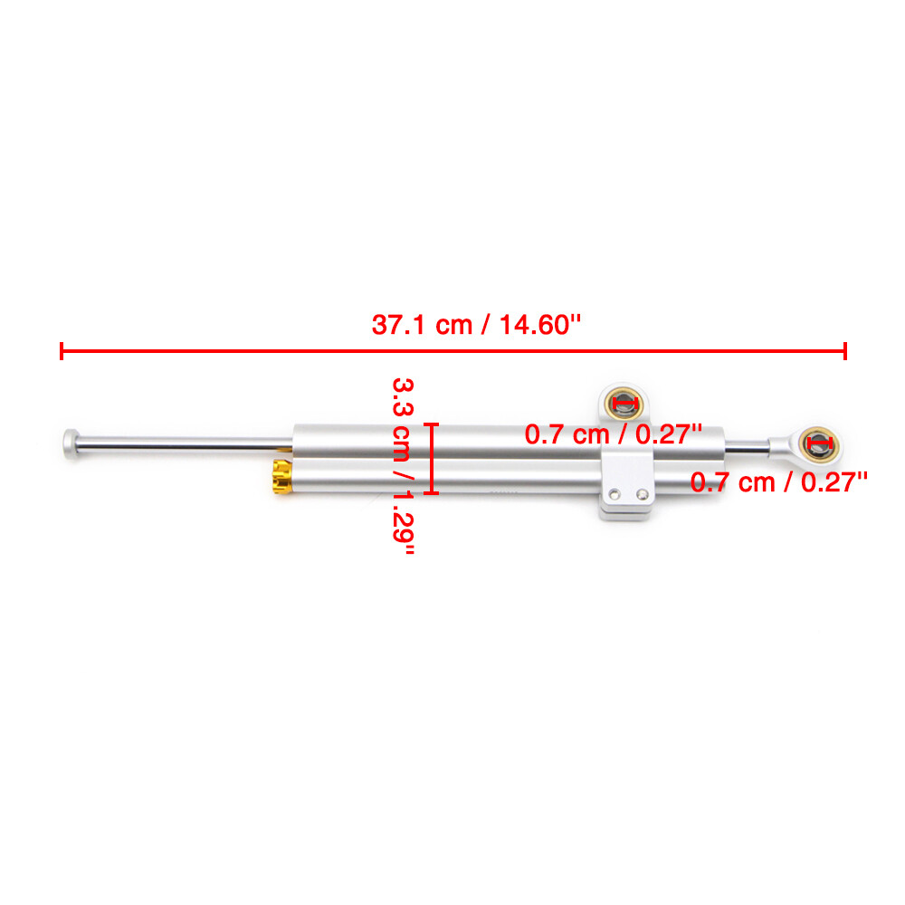 Motorcycle Steering Damper Stabilizer Universal For Ducati Linear Safety Control