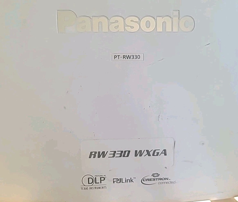 Panasonic PT-RW330 DLP Projector  Power Cord Ceiling Bracket