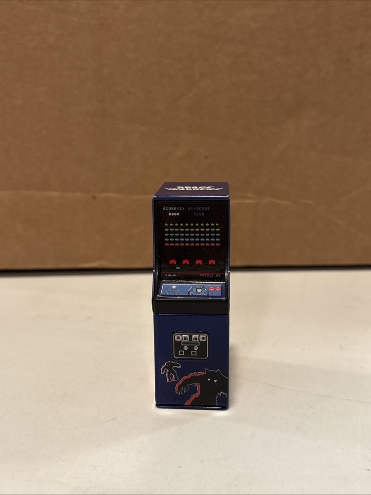 Space Invaders Candy Arcade Tin Game Collectible Container
