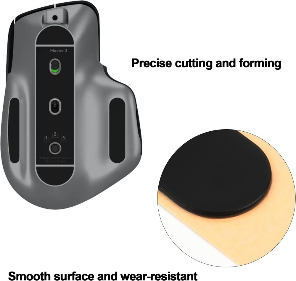 2 Sets Mouse Feet Pads Replacement for Logitech MX Master 3 Wireless