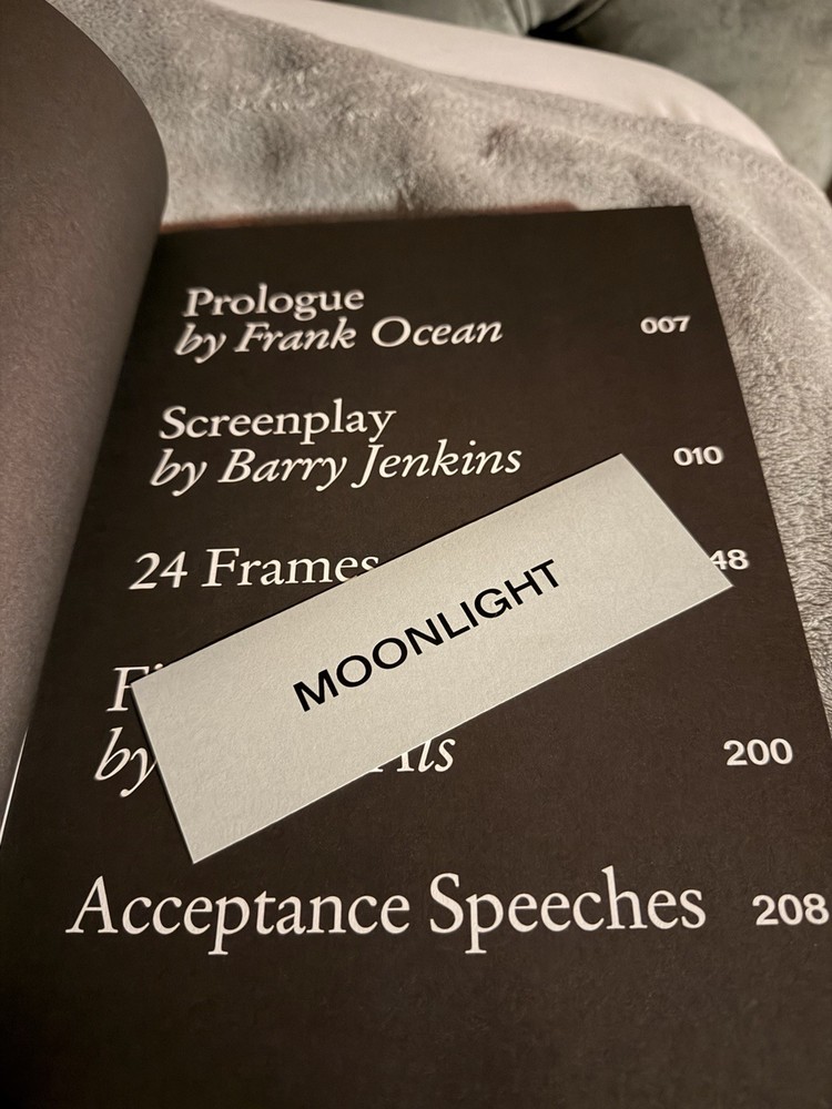 A24 Film Moonlight Screenplay