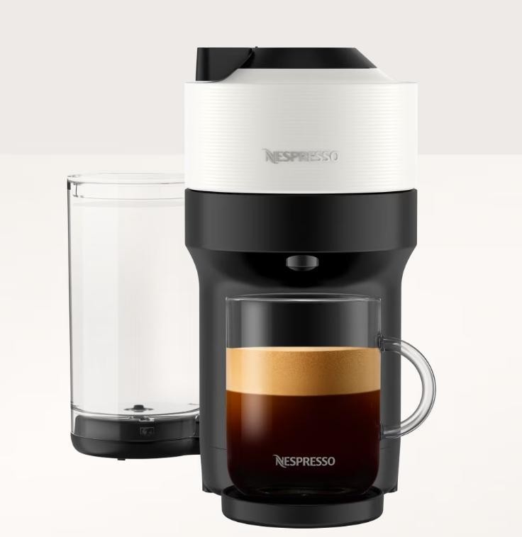 Nespresso Vertuo Pop+ Coconut White