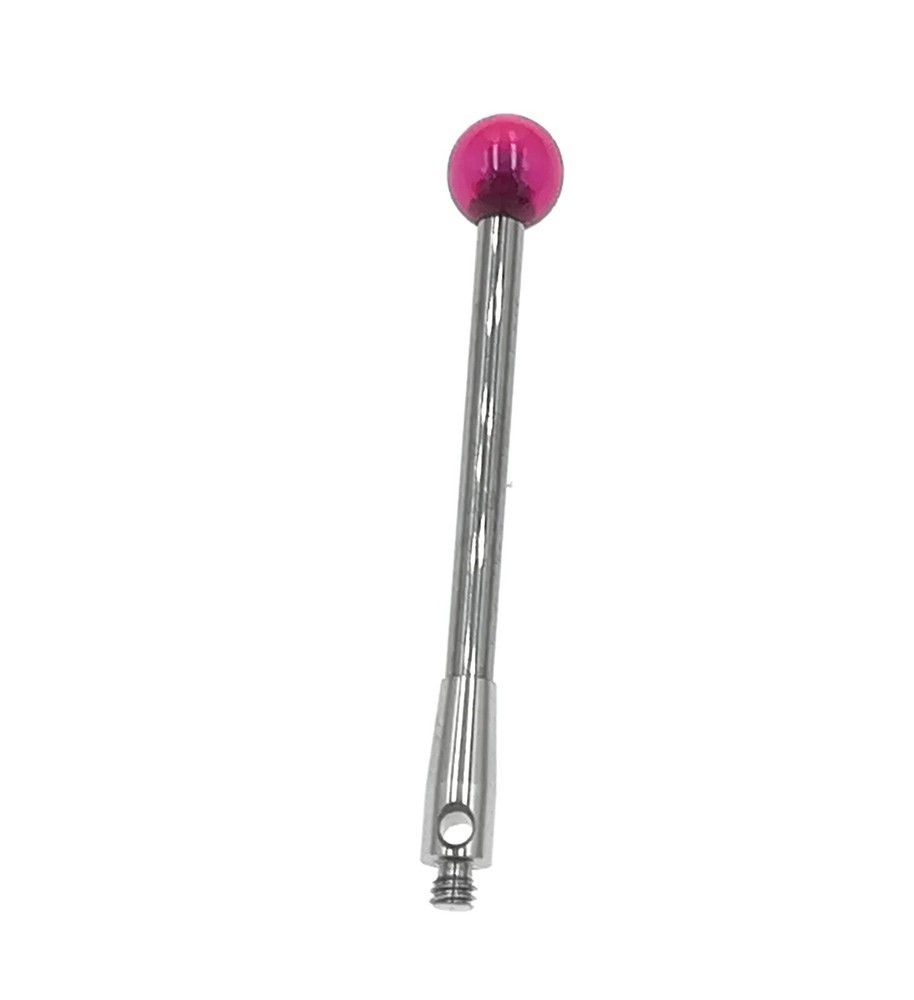 A-5003-0047 CMM Touch Probe Stylus M2 Thread 5mm Ruby Ball Tip 30mm Long