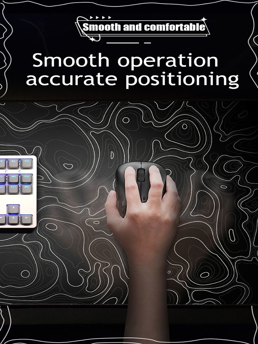 Extended Gaming Mouse Pad Large Size 31.5'' x 11.8'' Computer Keyboard Mat