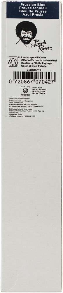 Bob Ross Oil Paint 200ml-Prussian Blue