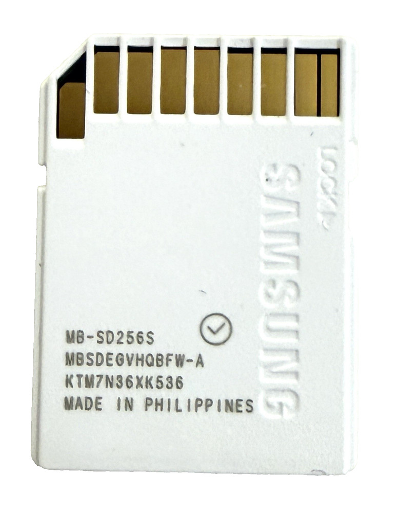 Samsung PRO Plus 256GB SDXC Full Size SD Card