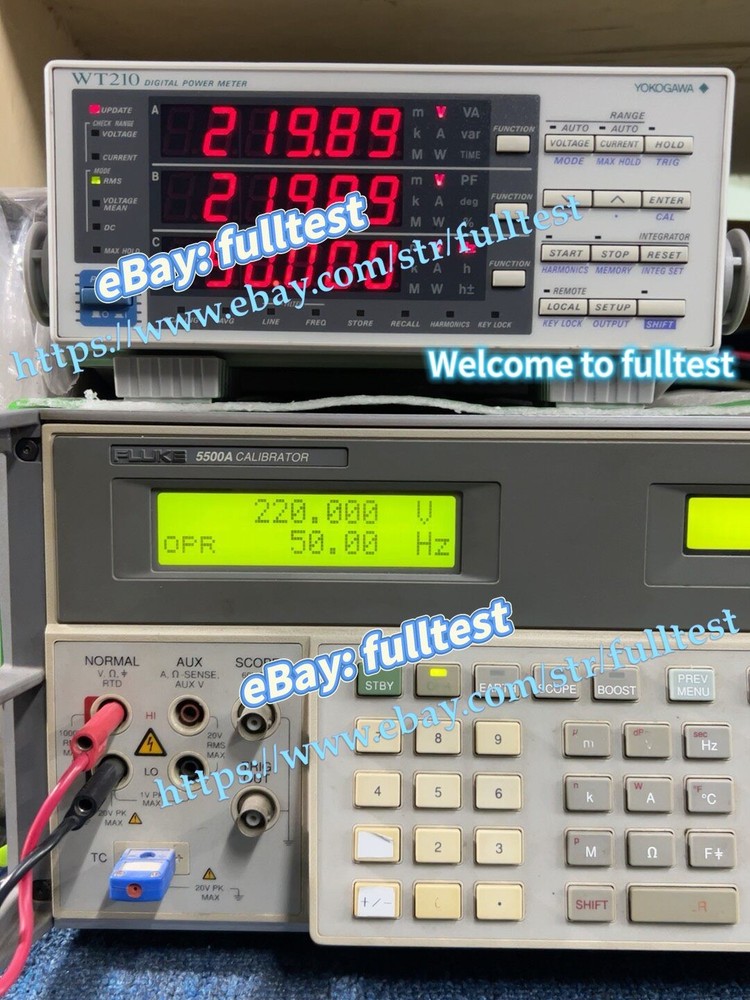 1PCS YOKOGAWA WT210 Digital Power Meter -fulltest