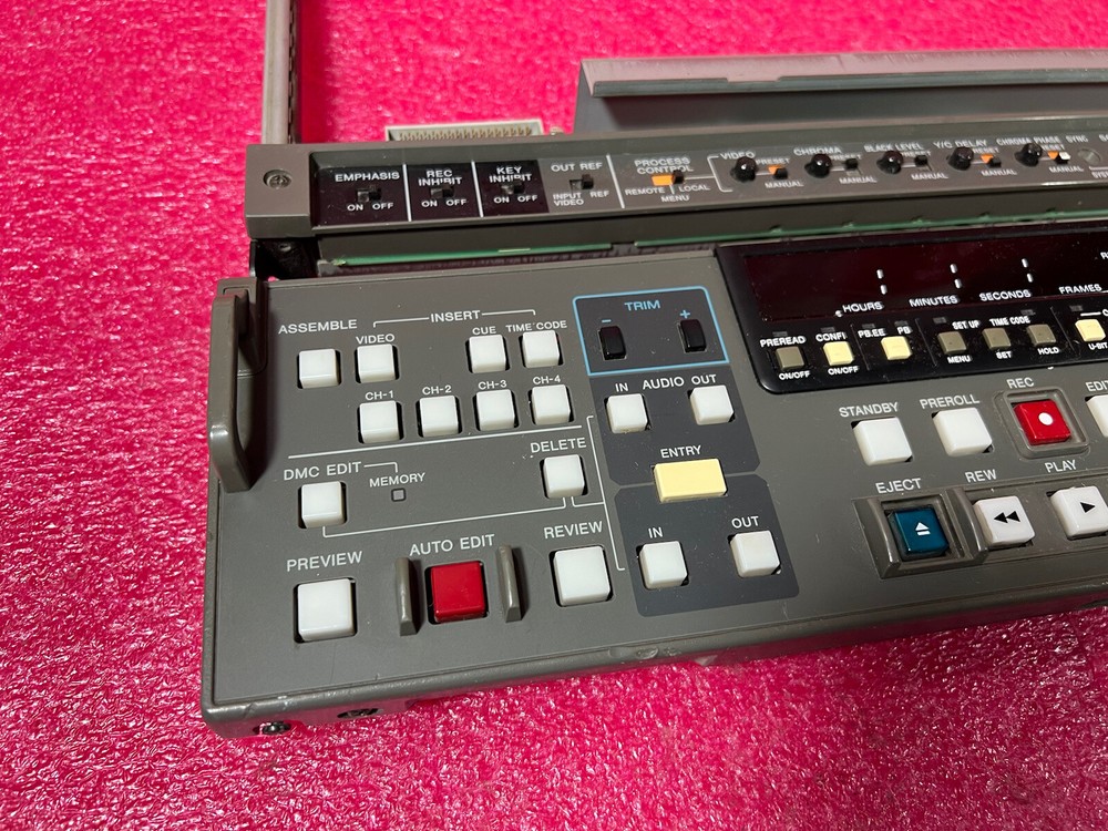 Sony DVW-A500P DIGITAL VIDEOCASSETTE RECORDER ''Button panel''