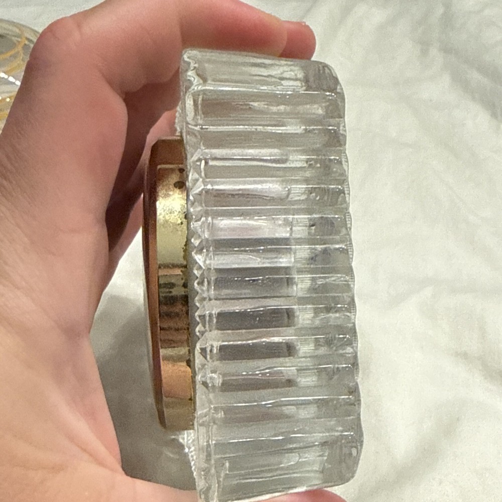 Crystal Quartz Desk Clock