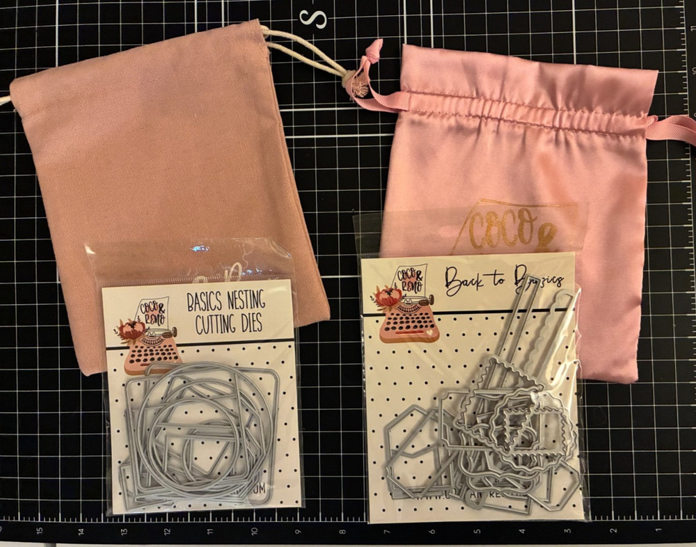 Coco & Reno Cutting Dies BACK TO BASICS or BASIC NESTING Die Sets