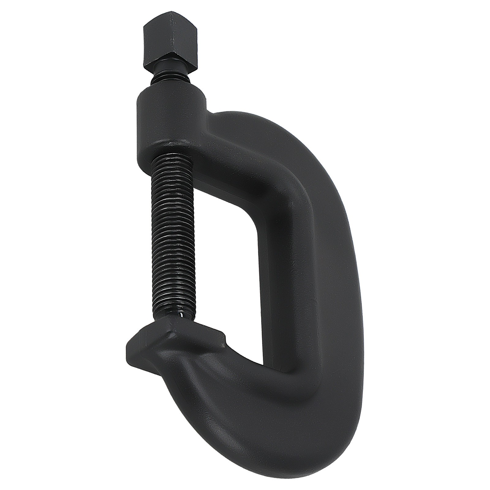 Heavy Duty Steel C-Clamp 4" Width 4.5" Opening Machinist Workshop Tool Black