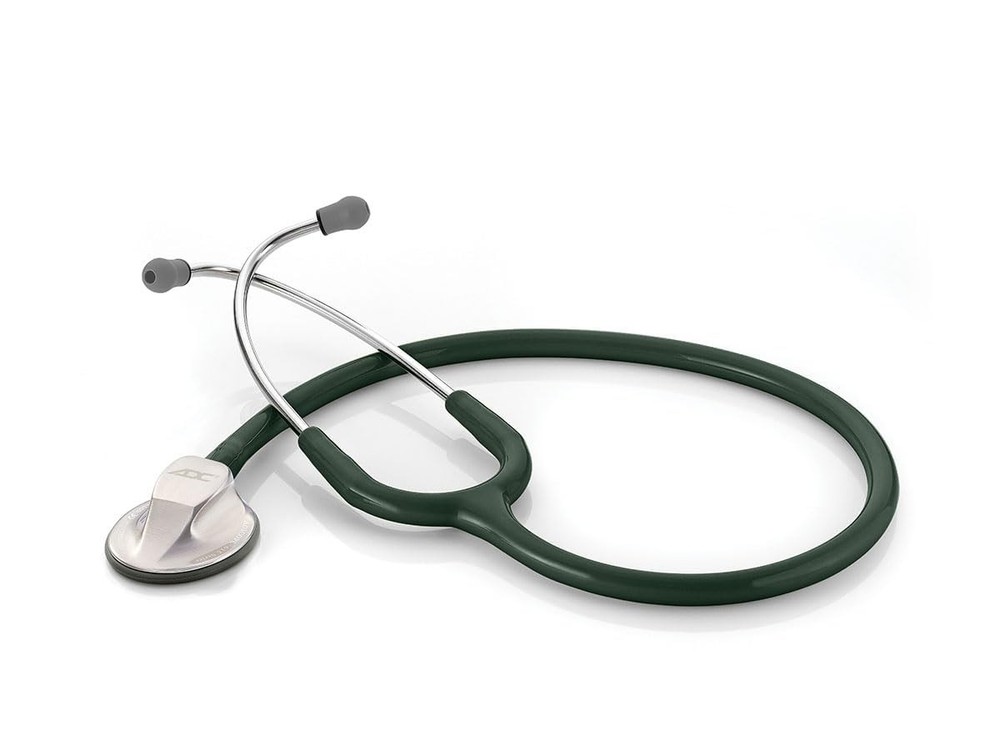 Platinum Sculpted Stethoscope with Tunable AFD Technology, Dark Green