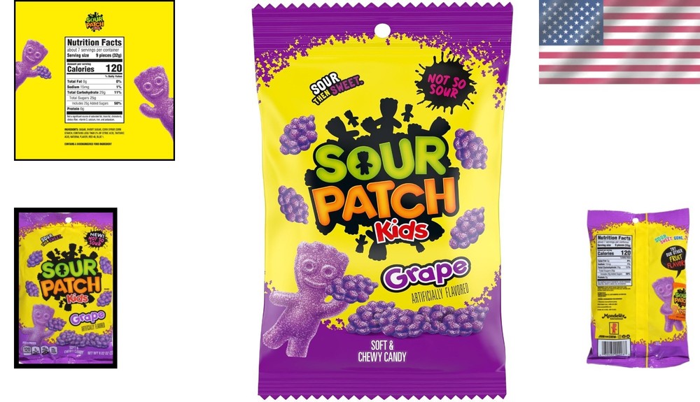 Grape Soft & Chewy Candy, 8.02 oz