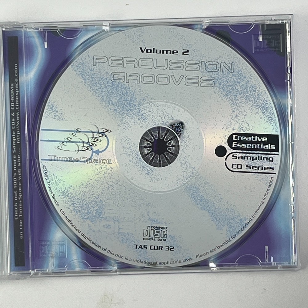 Zero-G Creative Essentials 2 Percussion Grooves Sample Sound Library CD