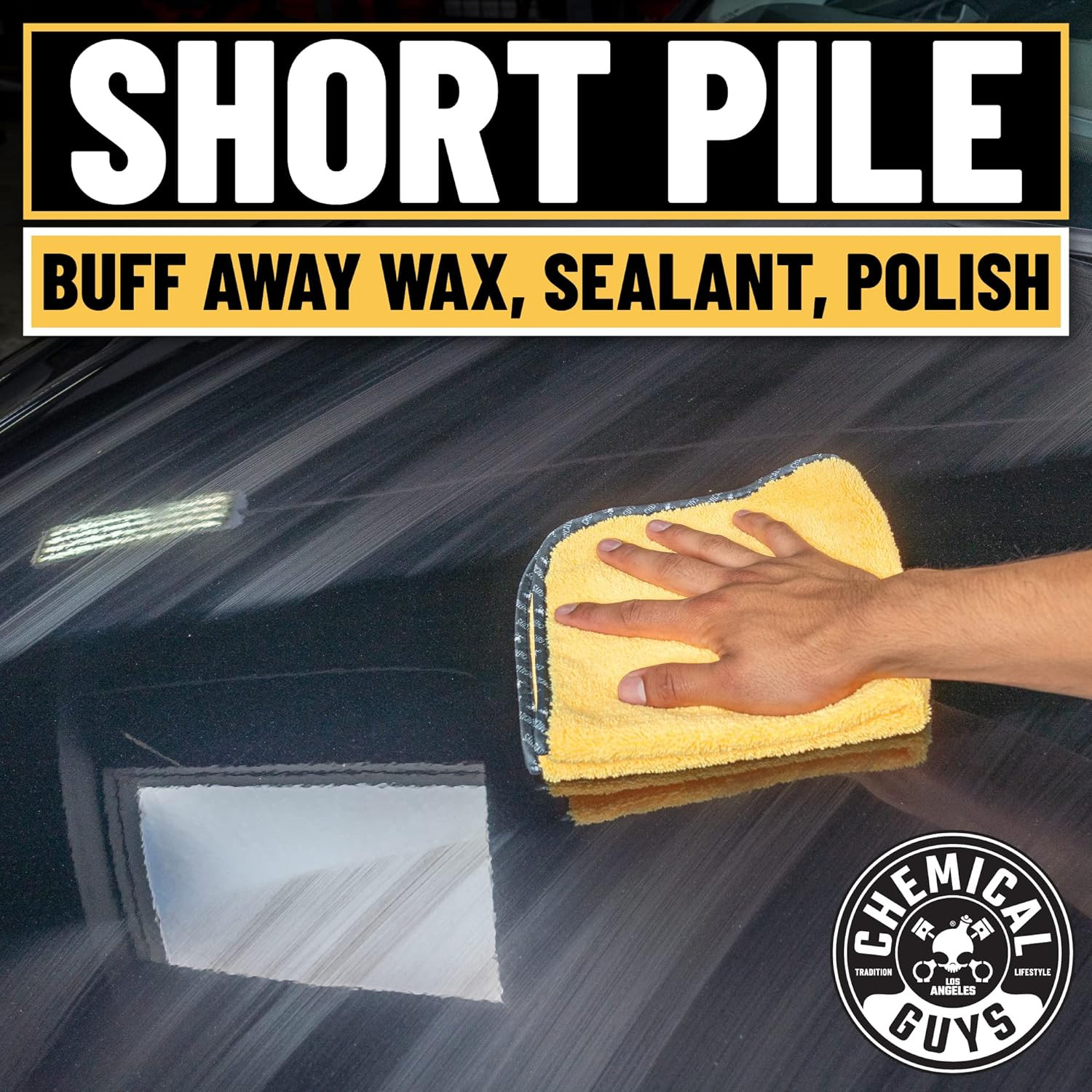 Chemical Guys MIC_506_24 Professional Grade Premium Microfiber Towels, Gold (16