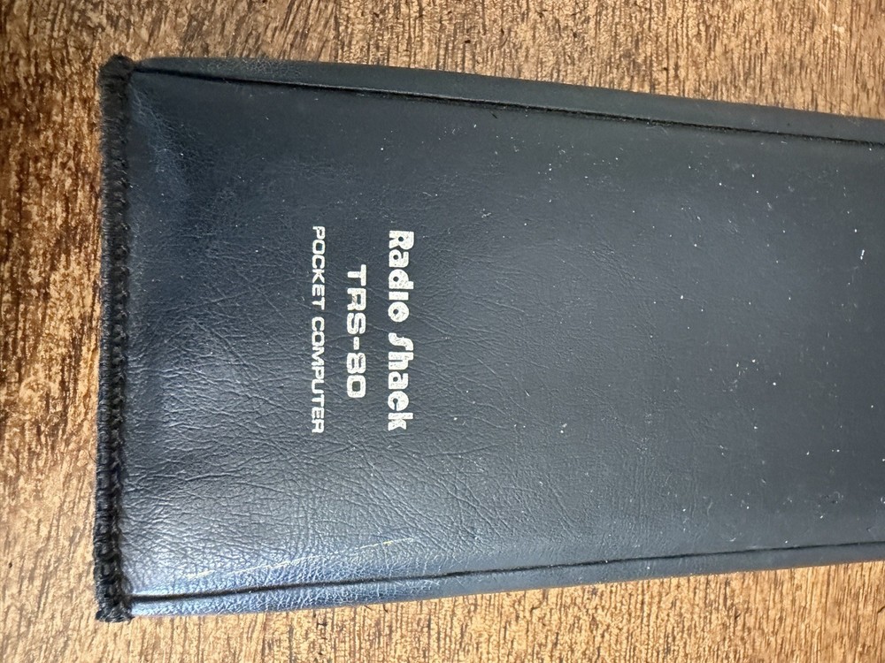 RadioShack TRS-80 Pocket Computer Untested Some Scratches