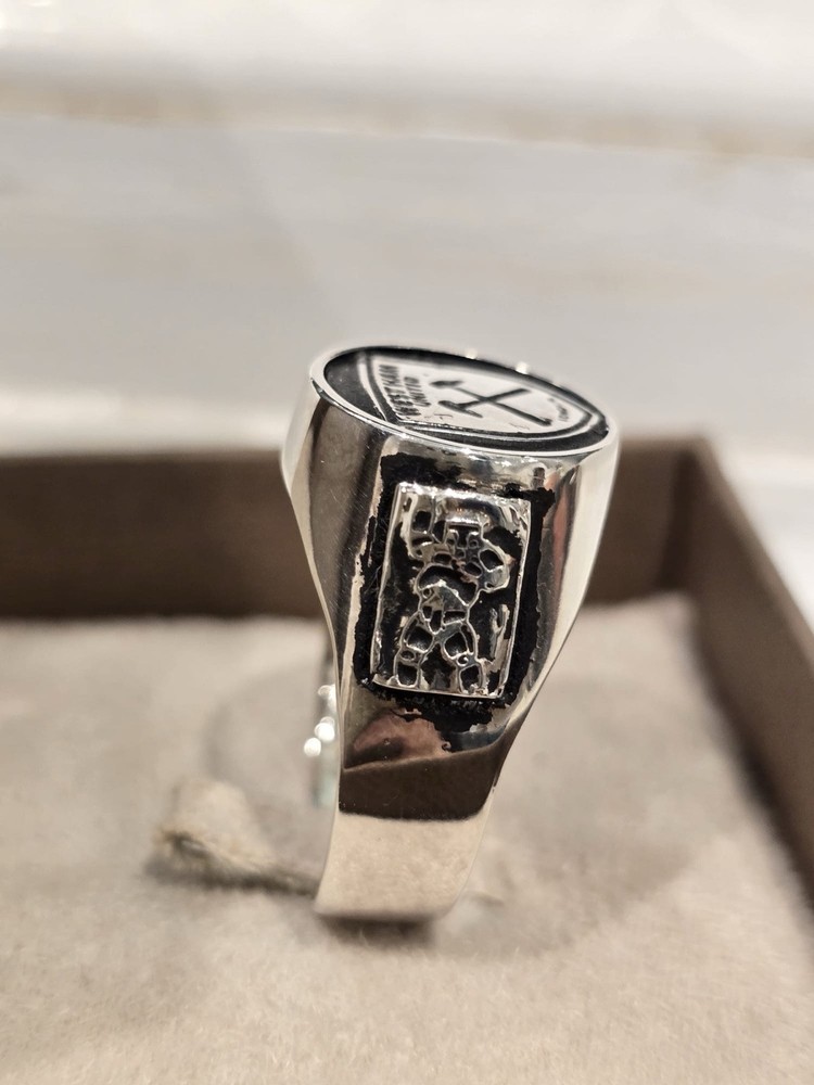 West Ham silver ring 925