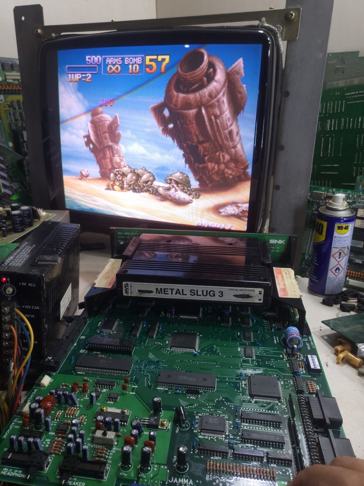 METASLIUG 3 MVS ARCADE GAME PCB BOARD ORIGINAL