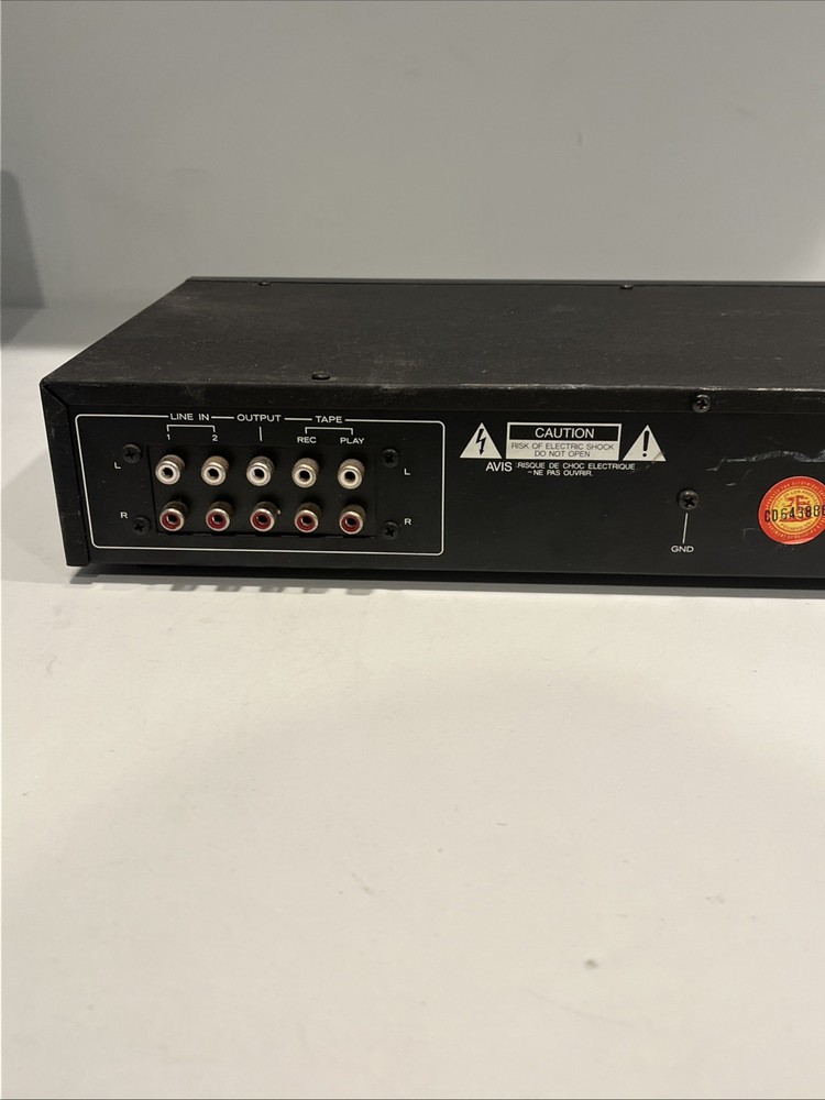 TEAC EQA-5 10-Band Stereo Graphic Equalizer - Used, Powers On