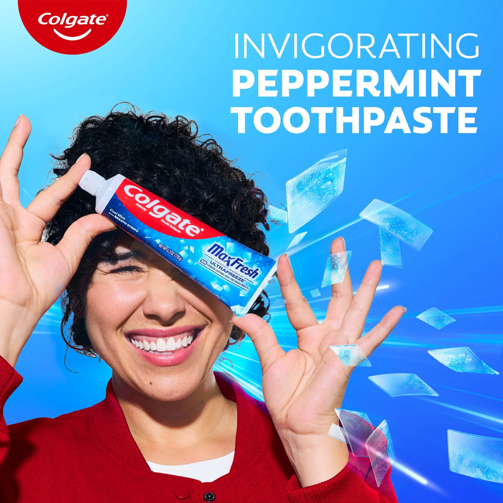 Maxfresh Cool Mint Toothpaste, 6.3 Oz