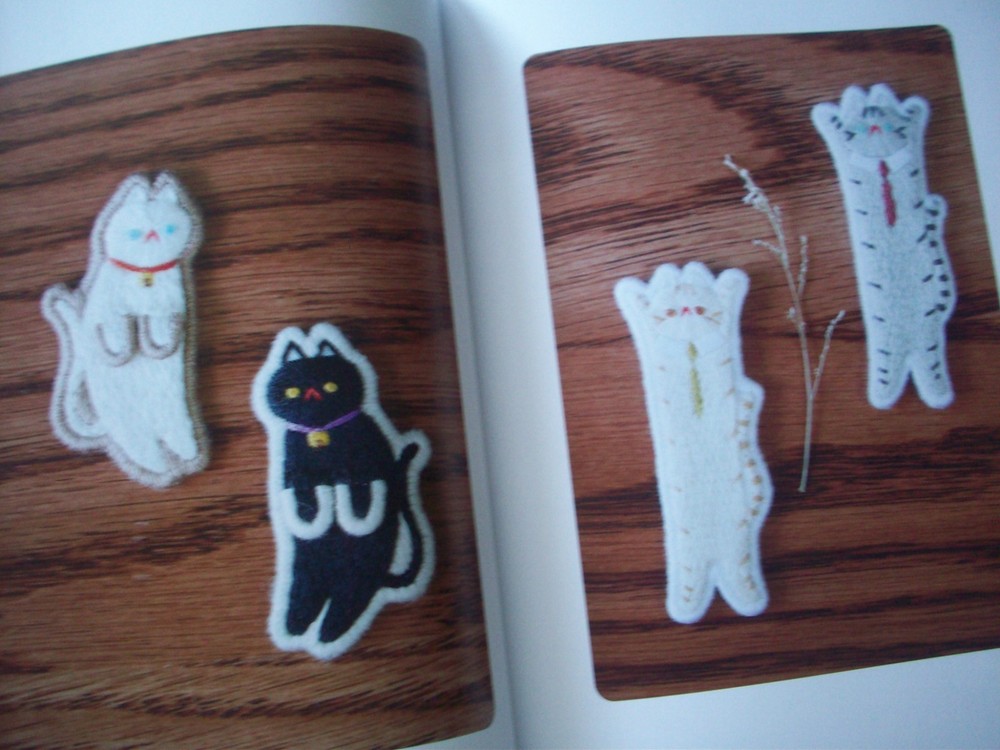 Cat Mania embroidery book patterns & instruction SO CUTE!