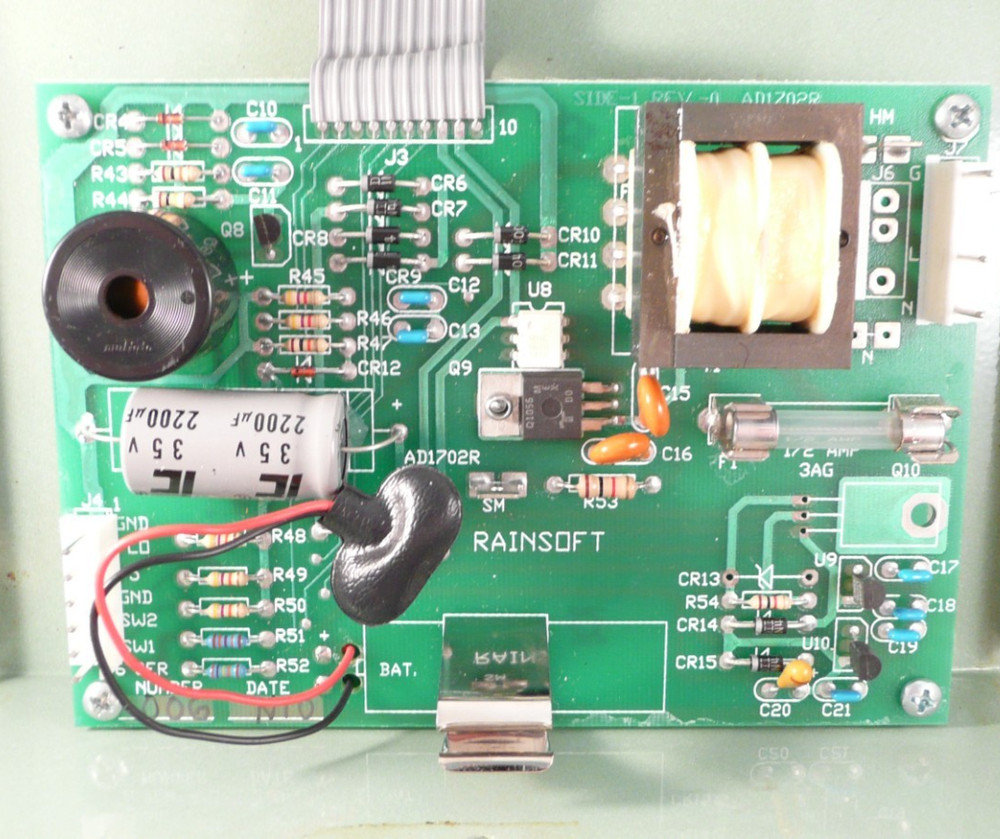 Rain Soft LQ8CT Softener Water Treatment Controller Panel Circuit Board