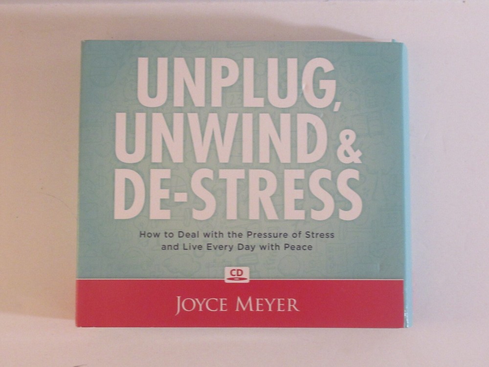 Joyce Meyer - Unplug, Unwind & De-Stress (CD) - 4 Disc Set