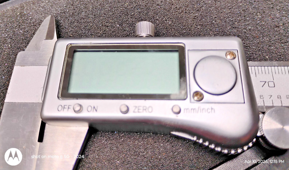 MAC ELECTRICAL DIGITAL CALIPER 0-6, #DC61232, MAC TOOLS , WITH HARD CASE, (B2