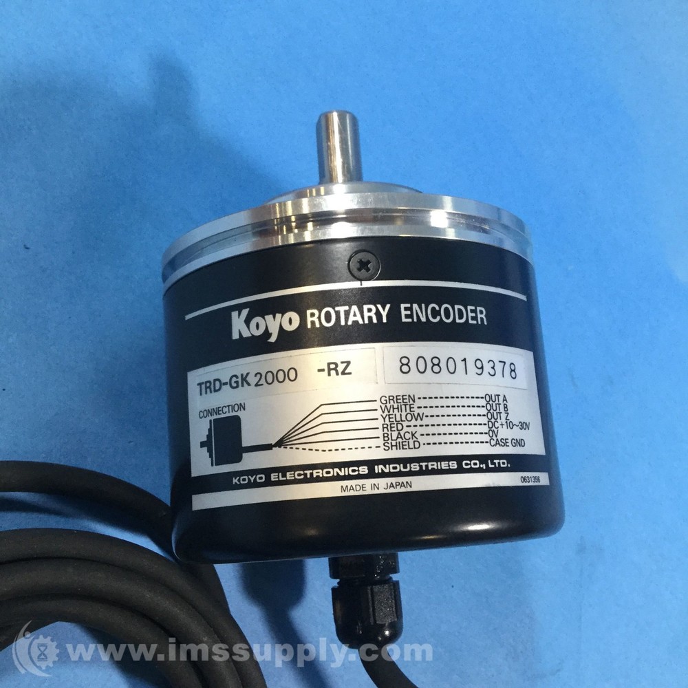Koyo TRD-GK2000-RZ Rotary Encoder FNIP