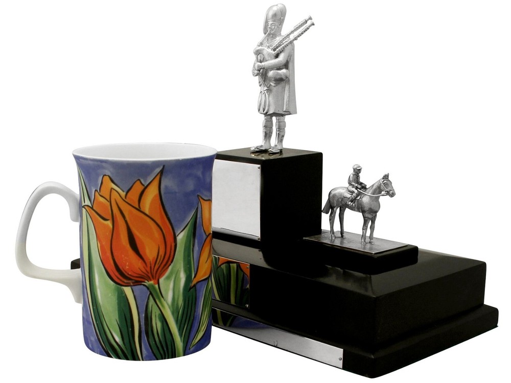 Vintage Sterling Silver Presentation Trophy Centrepiece