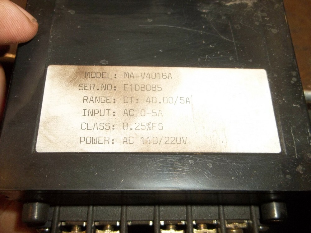 EXTECH INSTRUMENTS MA-V4016A CURRENT METER (146-1)
