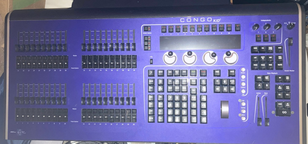 ETC Congo Kid Lighting Console Board - Make An Offer!