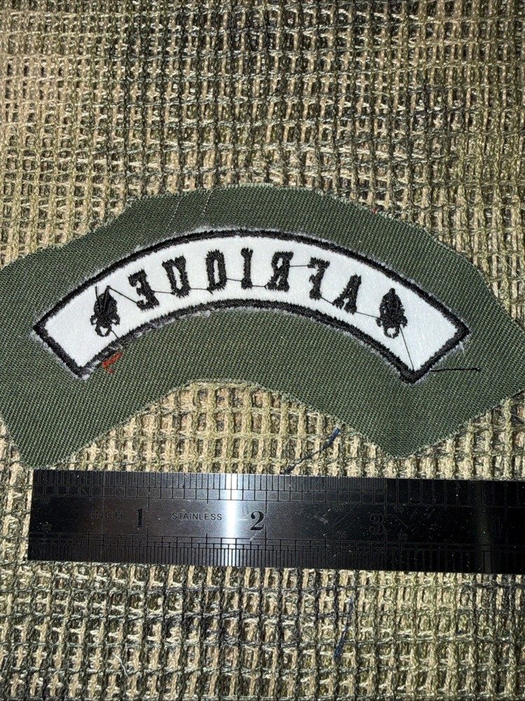 French Foreign Legion Pocket Patch Commandos Afgan War -AFRIQUE TAB