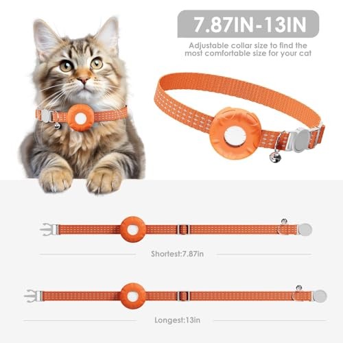 GPS Tracker for Cats () Orange