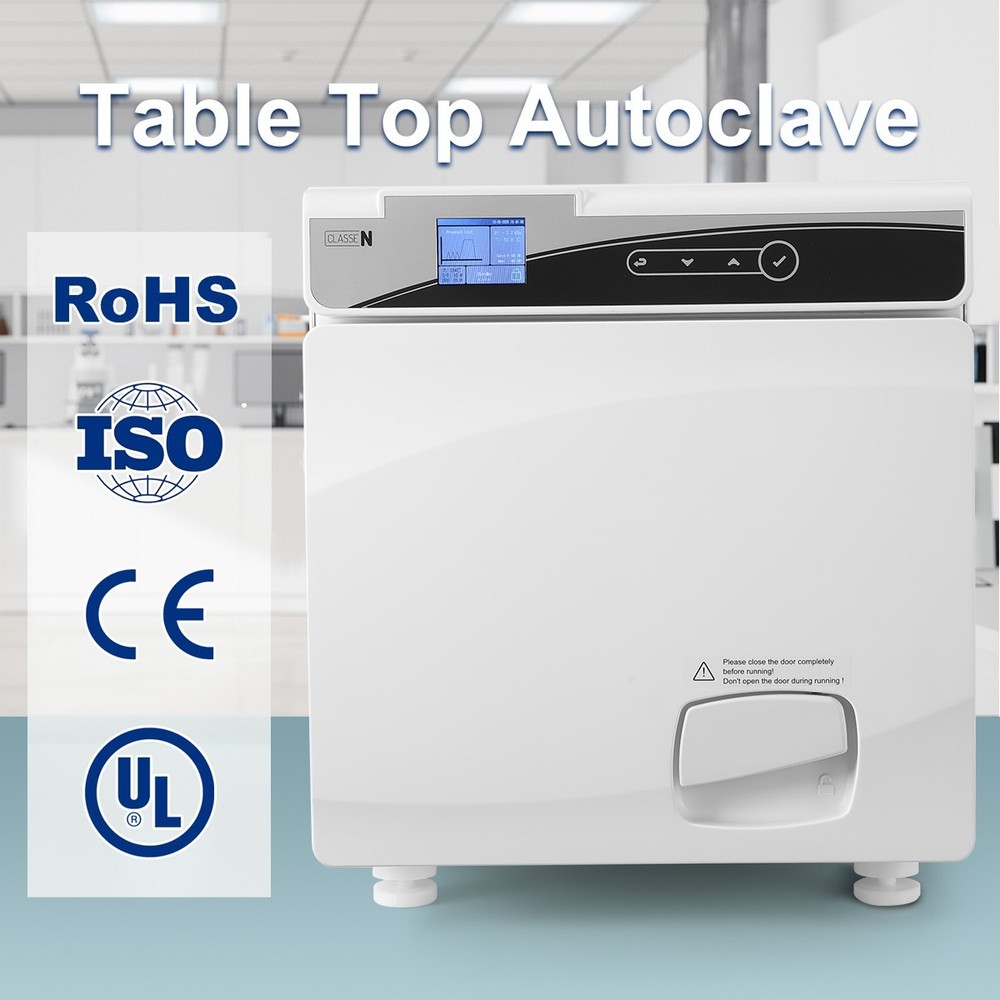 Dental 22L Class N Autoclave Vacuum Steam Sterilizer with Drying Function