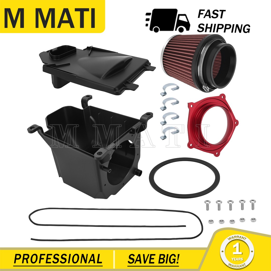 For Yamaha YFZ450 Air Filter Intake Cleaner Air Box Case Cover Housing Kit 04-13