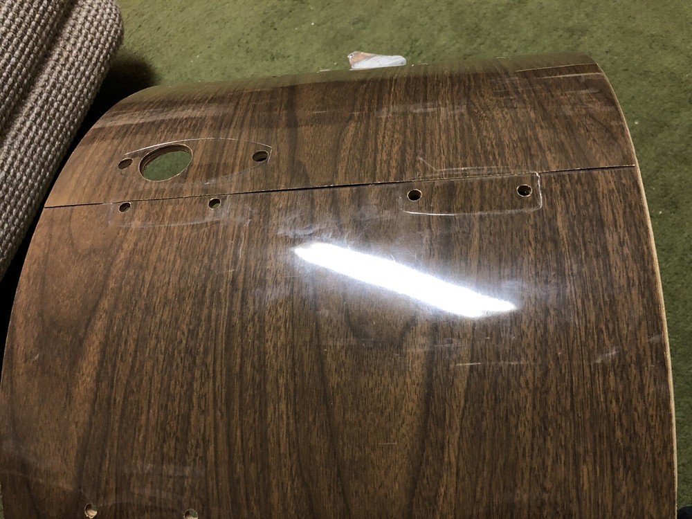 Rogers 22” Kick Drum Shell (project) -Big R ~1970 - Koa pattern
