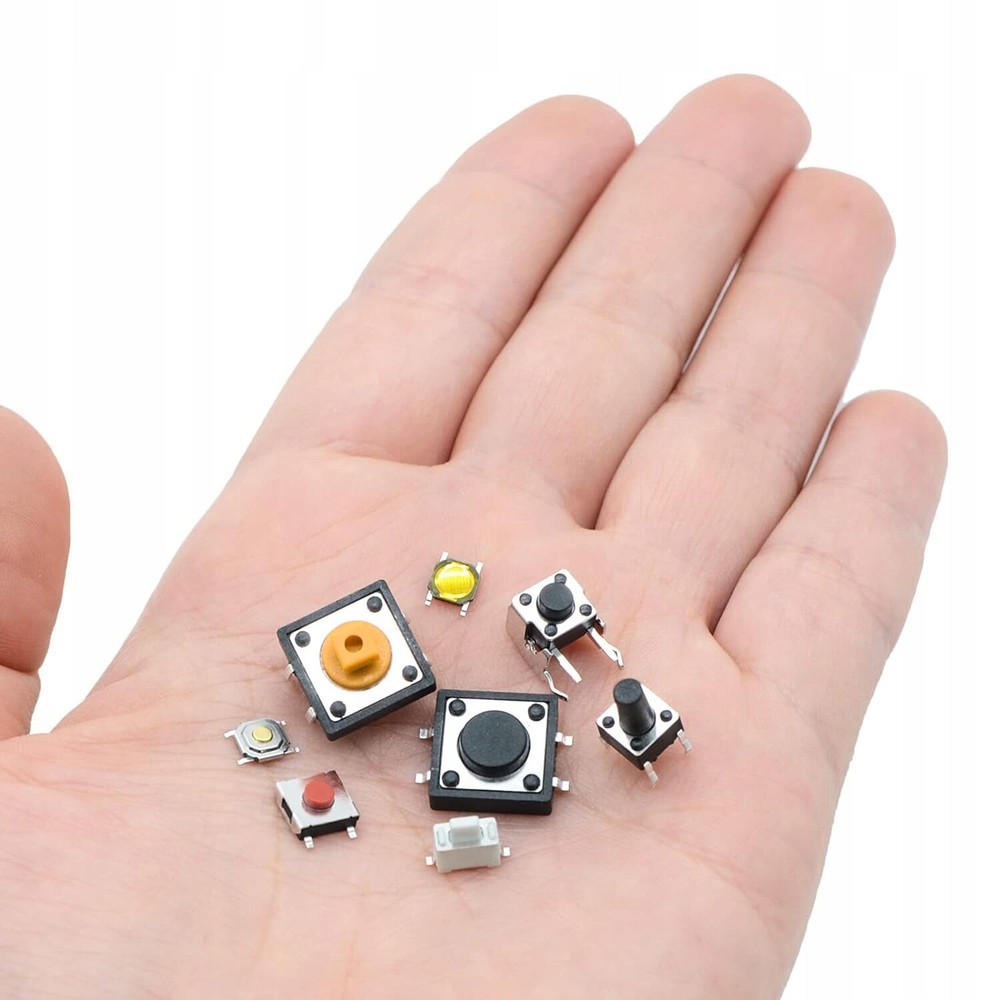 240Pcs Micro Momentary Tact Switch Kit Tactile Push Button Switch Assortment