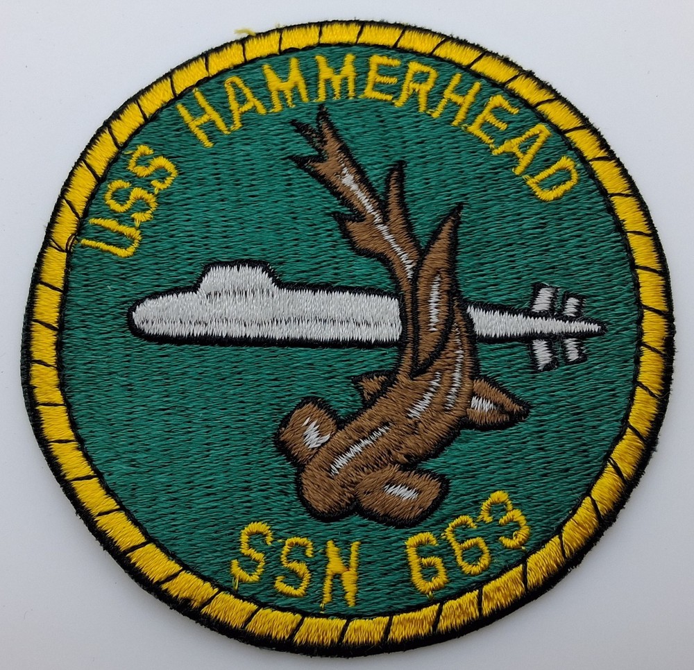 USS Hammerhead SSN-663 Patch