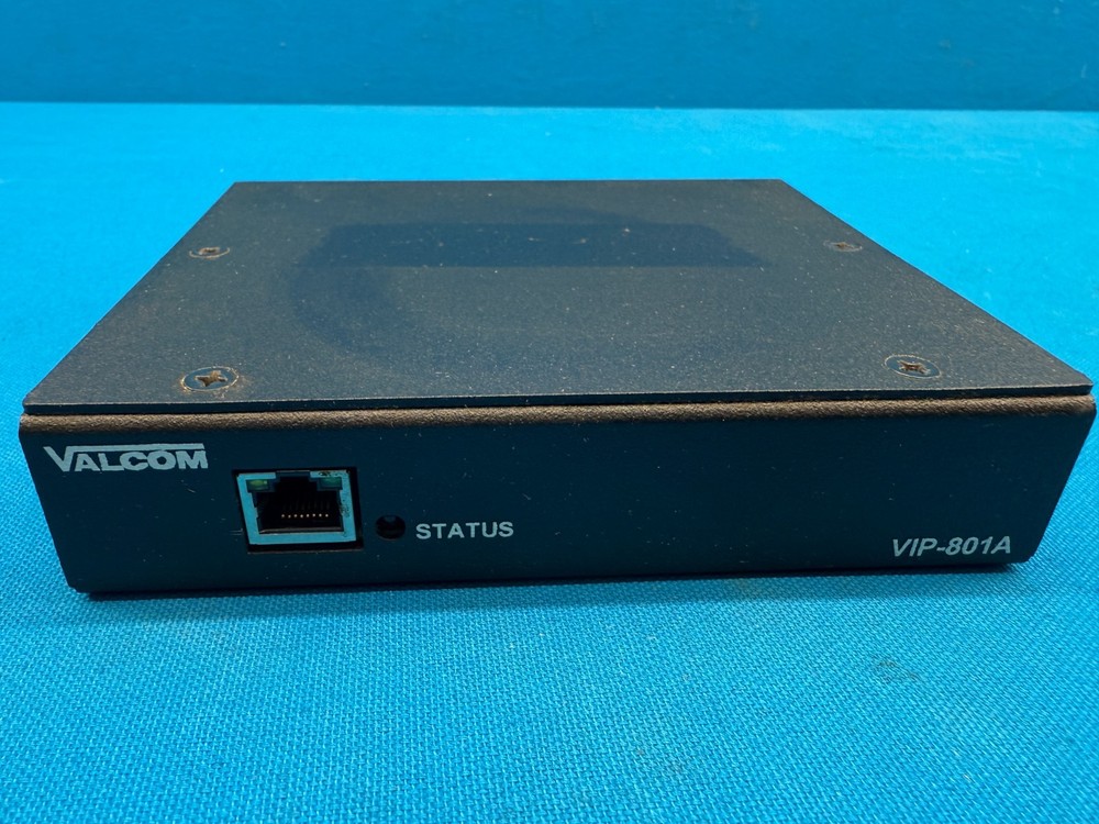 Valcom VIP-801A Network IP Single Port Gateway Audio Page Zone Extender Module