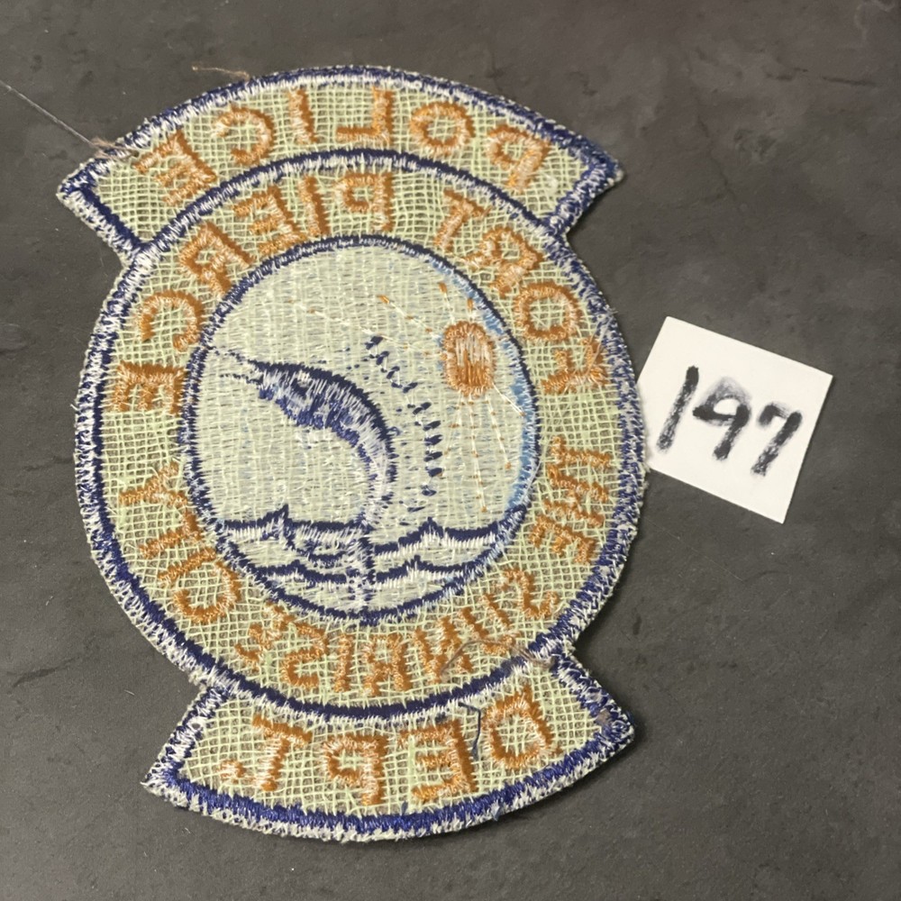 Fort Pierce FL Police Patch -197