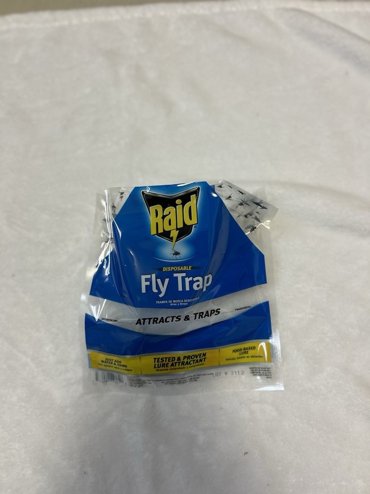 Raid Disposable Fly Trap 6 Pack